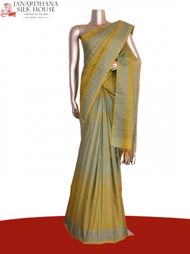 Exclusive Handloom Thread Weave Soft Silk Saree